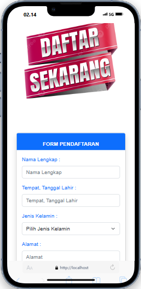 Daftar Sekarang V2