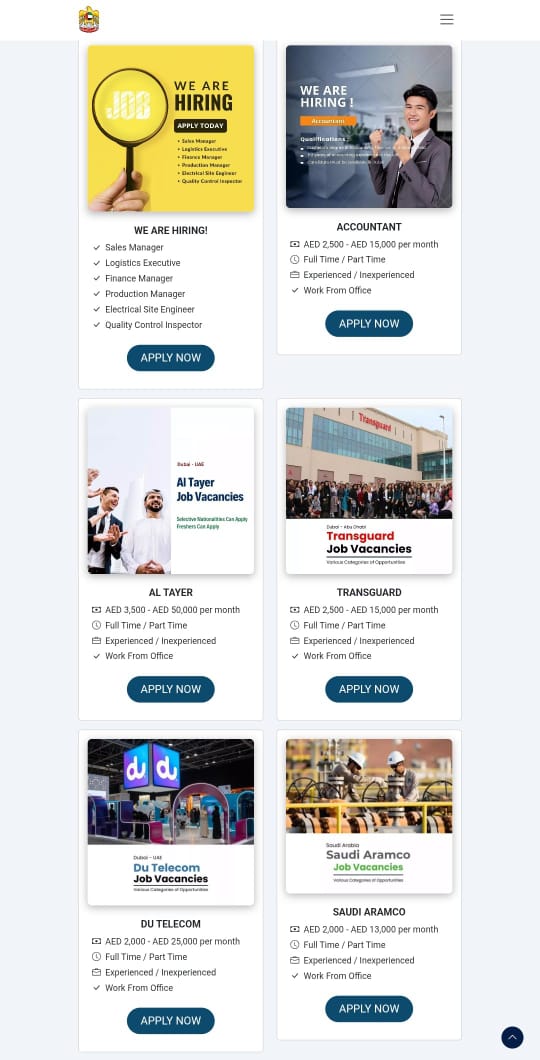 JOBS DUBAI V2
